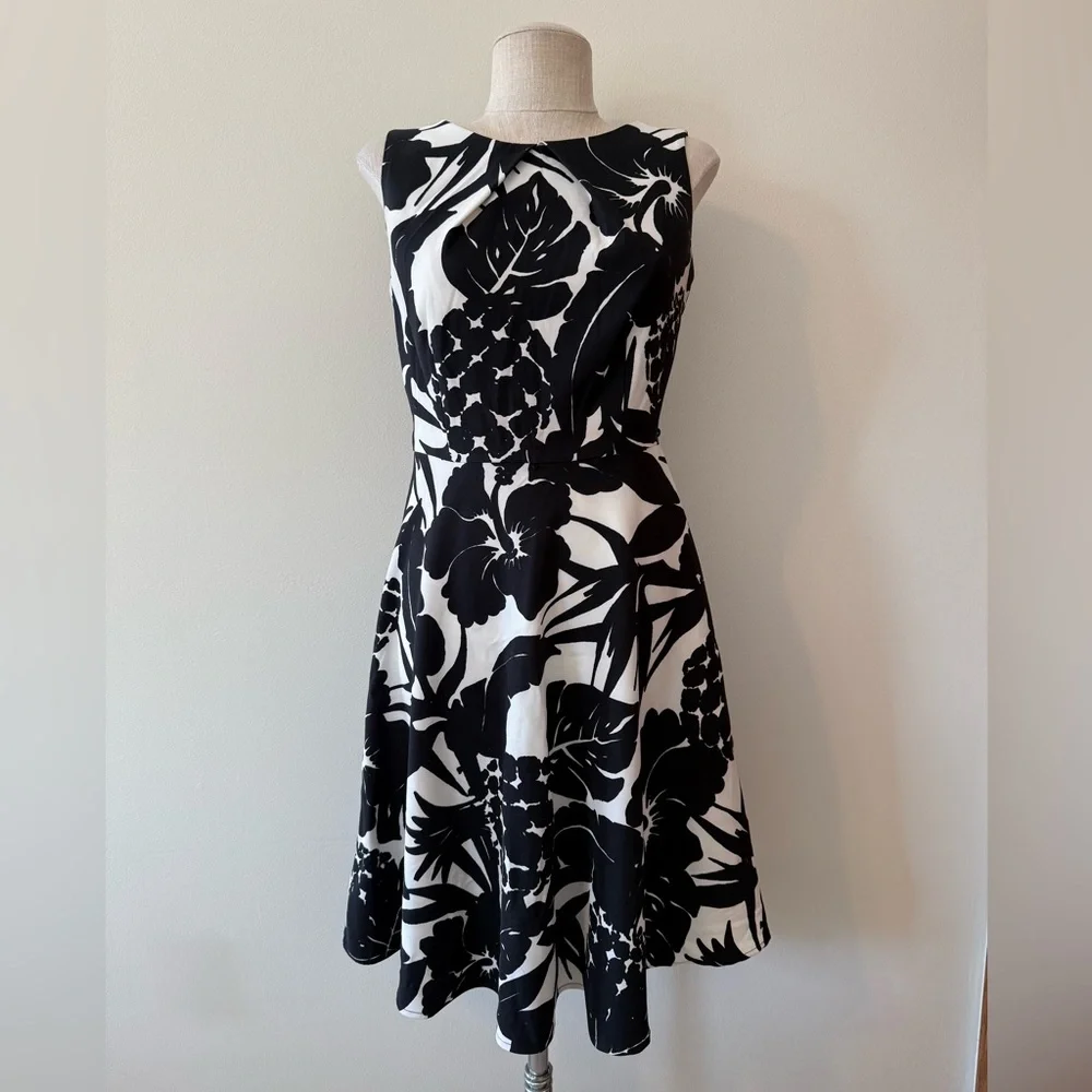 dressbarn black and white dress Dress Barn Black & White Floral Blazer